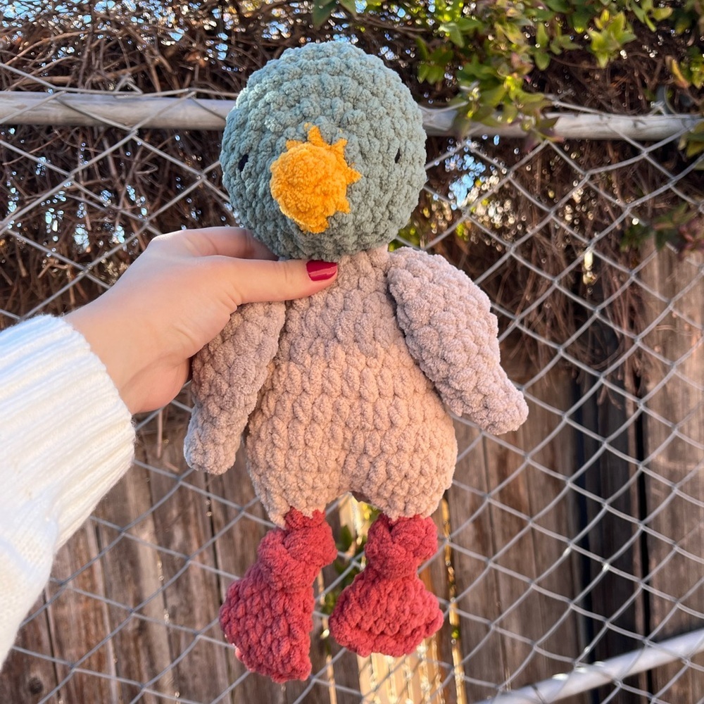 Crochet Mallard Duck